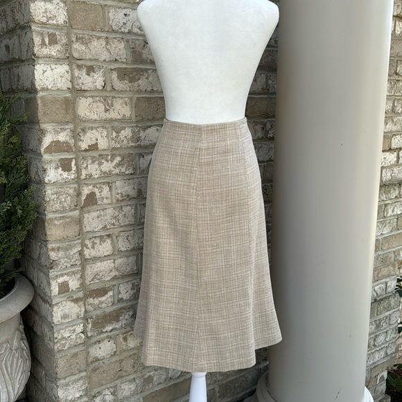 Pendleton Woven Tweed Textured Skirt - Made in USA - Picture 1 of 12